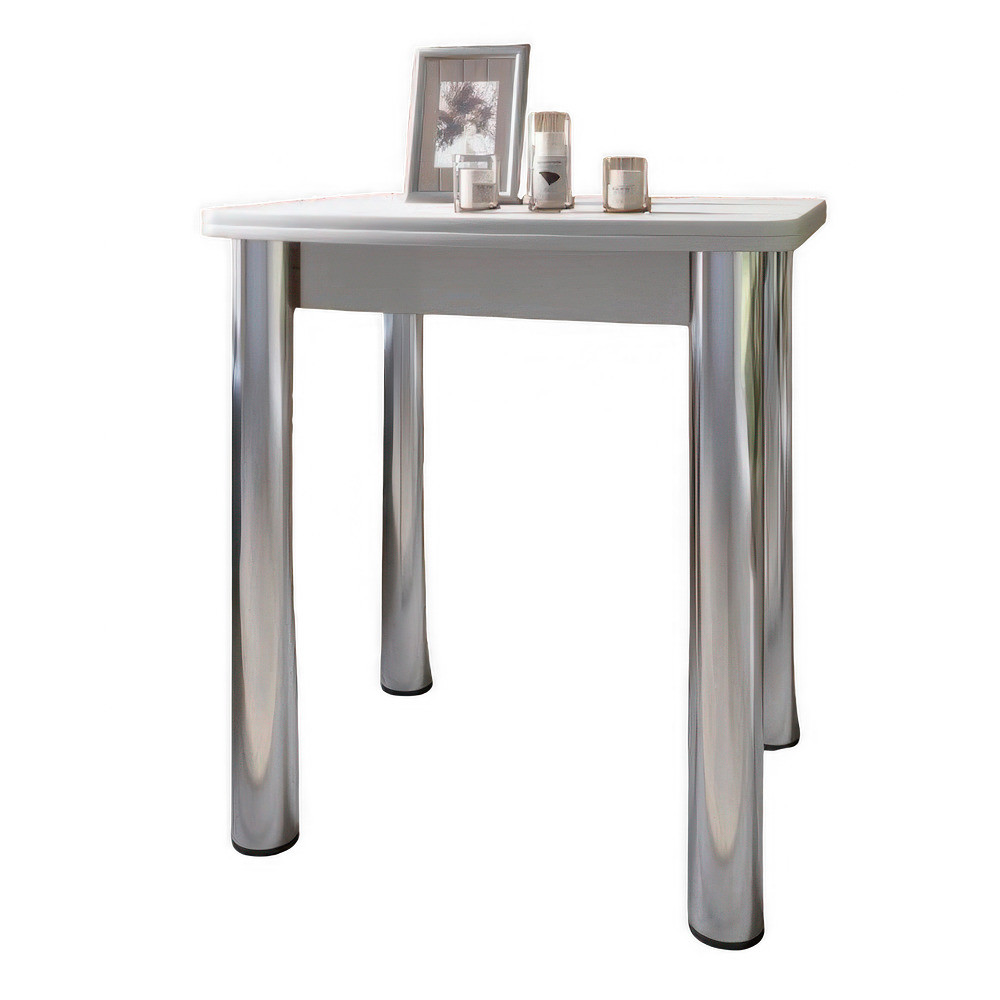 Обеденный стол раскладной LION Нота Мини Нимфея Альба 60x70/70x120 (LION-041300) Львов - изображение 4