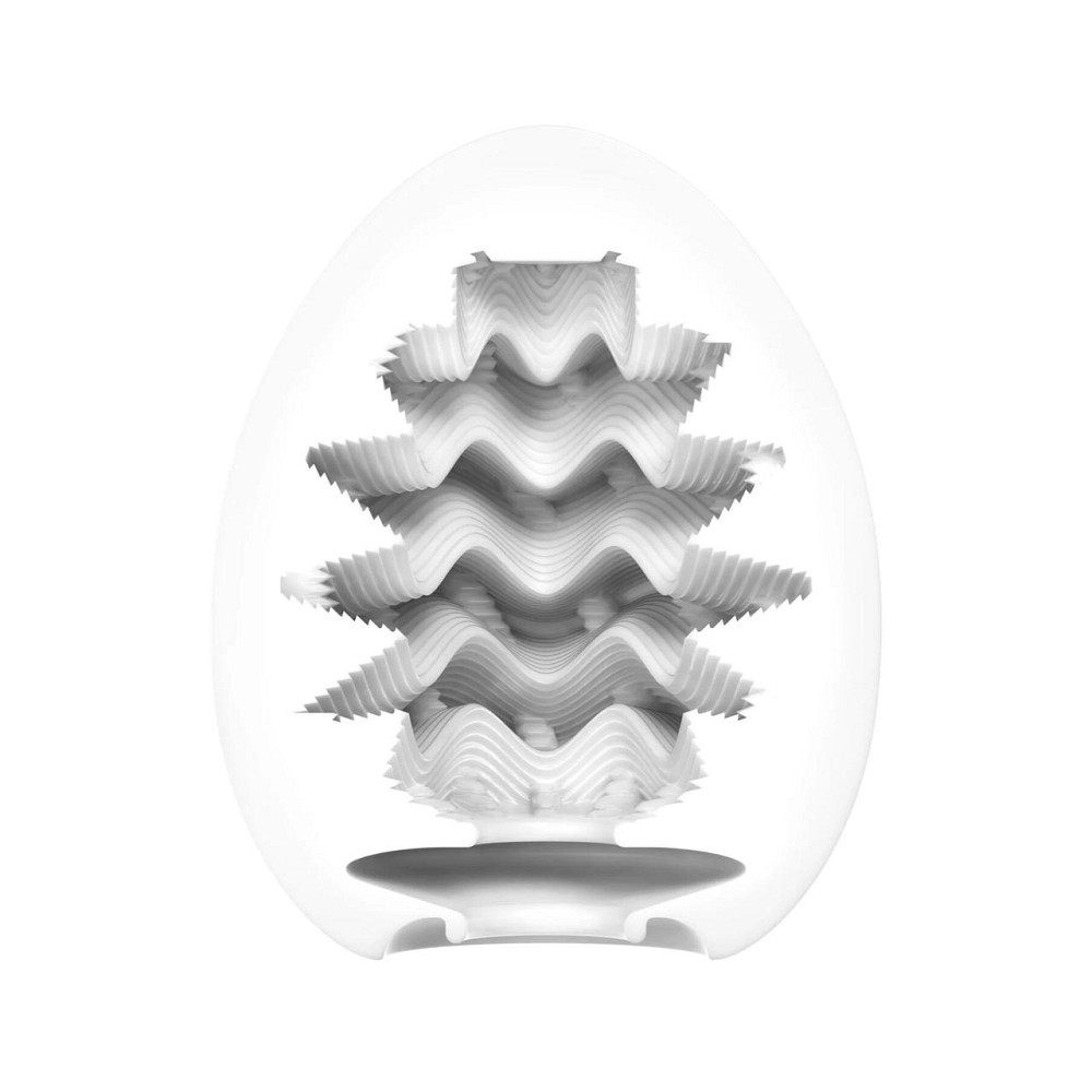 Мастурбатор-яйце Tenga Egg Wavy Sex Aura Київ - фото 3