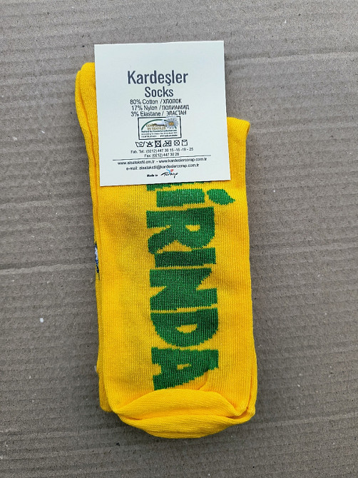 Носки мужские размер 36-40 Kardesler Fanta Киев - изображение 2