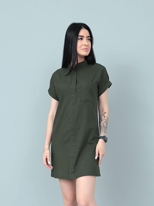 Жіноча лляна сукня літня "Avrora" оптом та по дропшипінгу | Норма Київ - фото 1