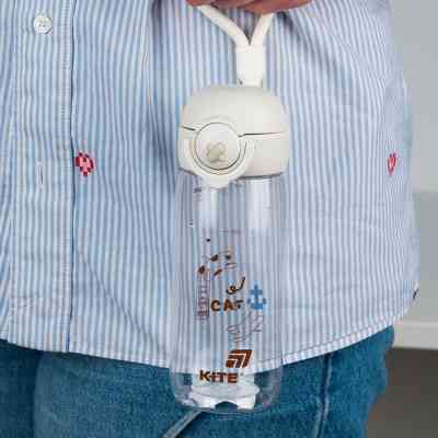 Поильник-непроливайка Kite 480 мл, біла (K25-1236-1) Винница