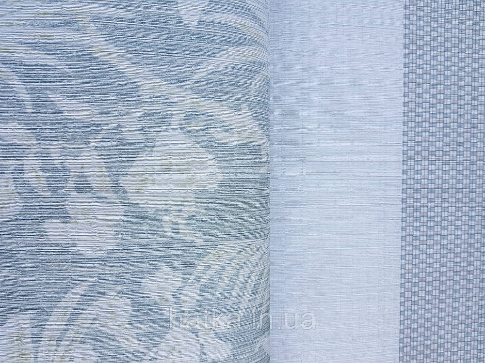 Шпалери флізелінові еко Casadeco Five o'clock 0.53х10 салатові квіти, пальми, листя на зеленому під тканина гобелен Київ - фото 2