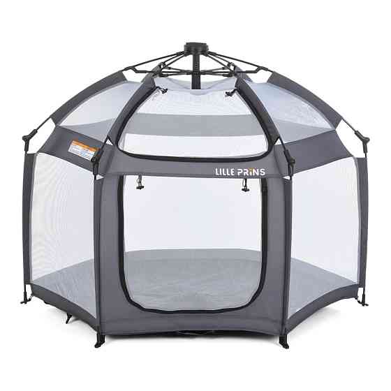 Детская платка манеж MR 1515 Platinum Grey 140х124х110 см Винница