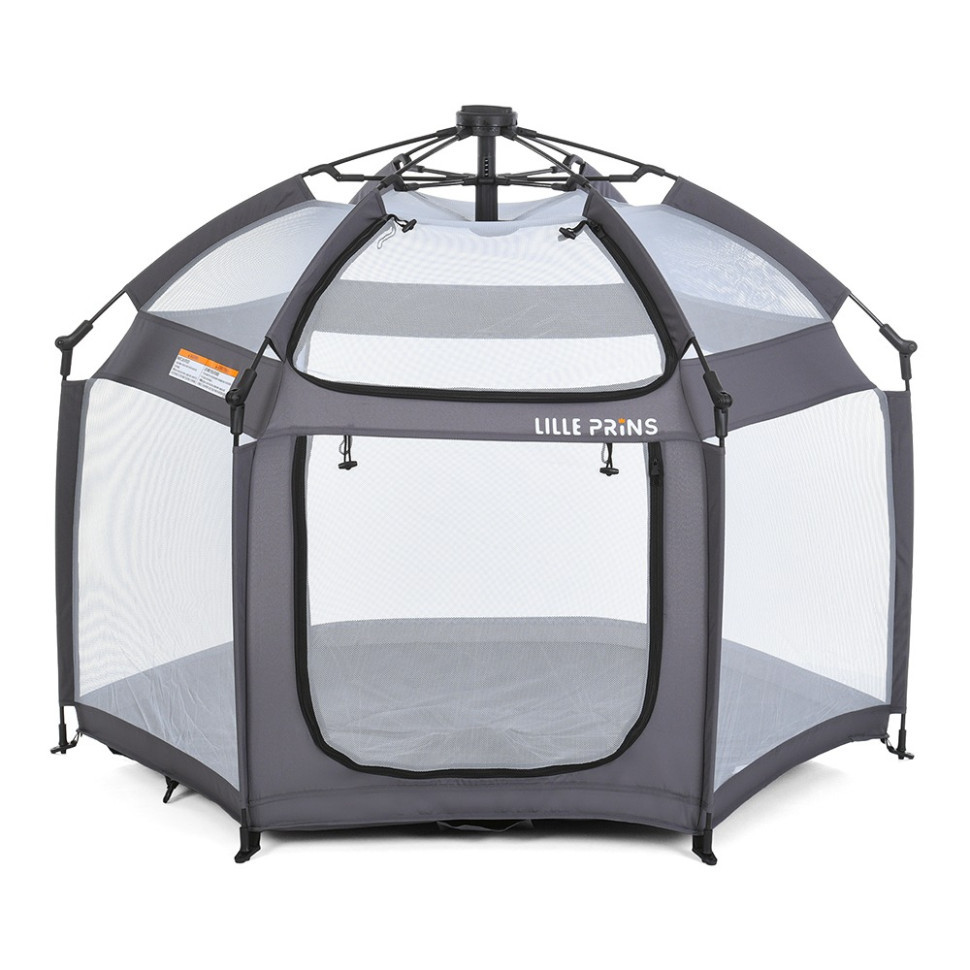 Детская платка манеж MR 1515 Platinum Grey 140х124х110 см Винница - изображение 1