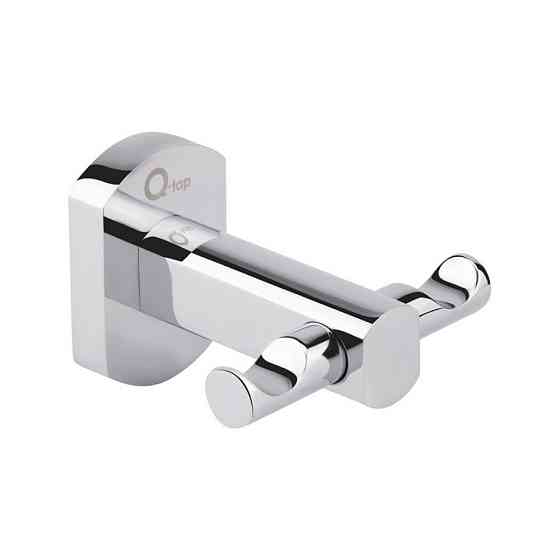 Крючок Qtap Liberty двойной QTLIBCRM1154 Chrome Киев