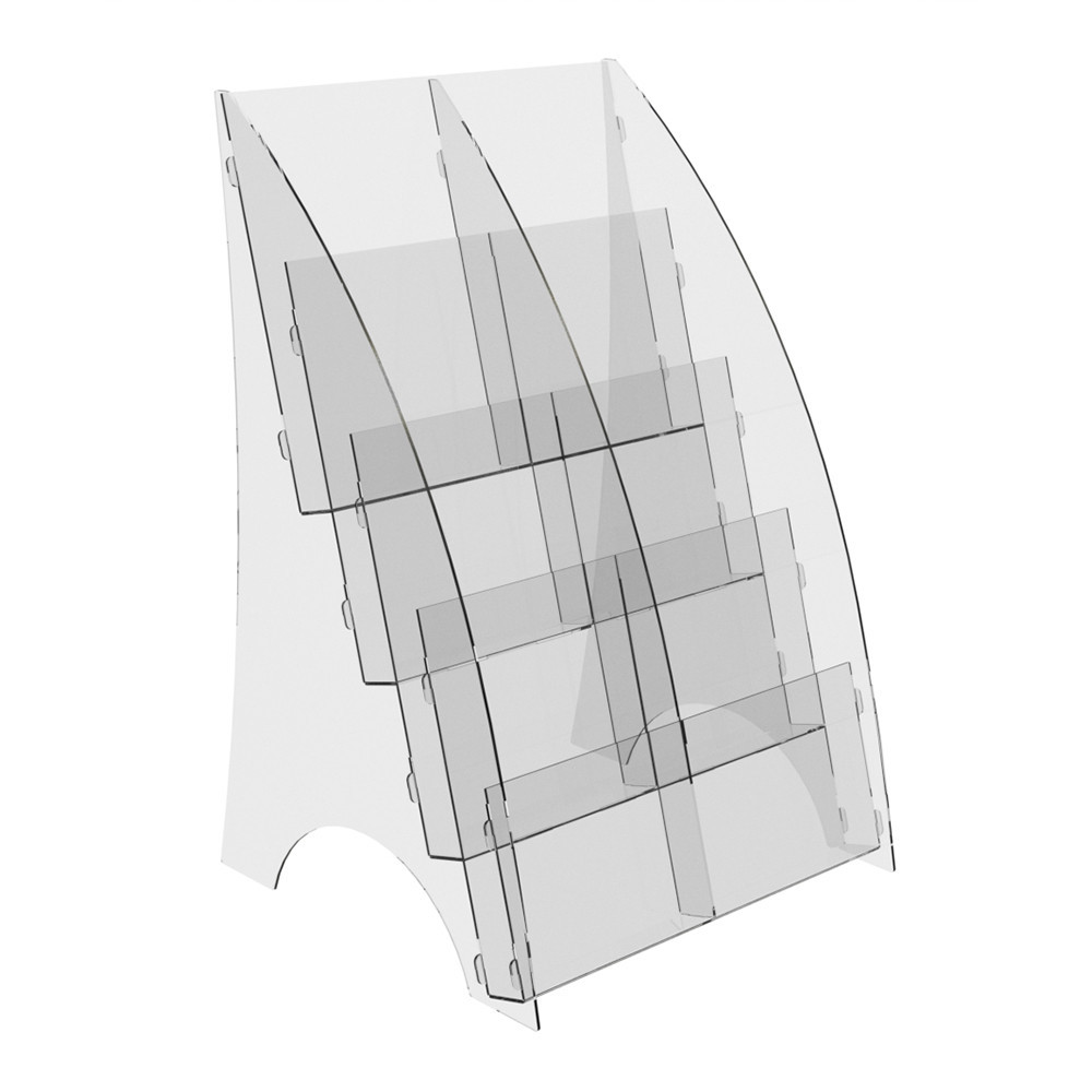 Буклетниця настільна EKOSTAR під єврофлаєра 4 яруси Київ - фото 2