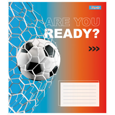 Тетрадь 1 вересня А5 1В Are you ready 48 листов линия (767374) Винница - изображение 2