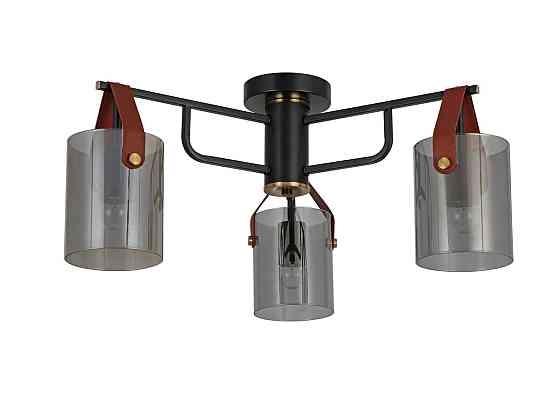 VALESO Люстра в стилі лофт на 3 плафони G 321036/3 Copper+Matt black Коломыя