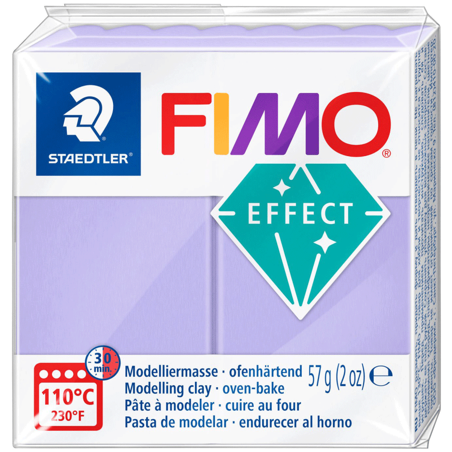 Пластика для бижутерии Soft Сиреневая пастельная 57г Fimo Киев - изображение 2