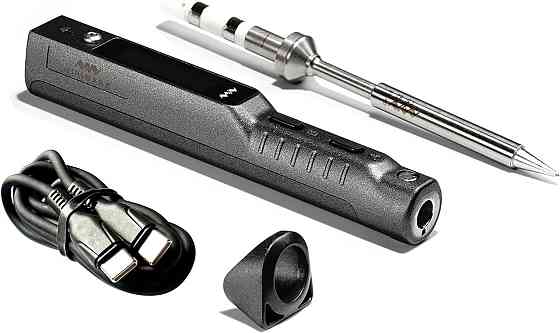 Портативный паяльник TS101 с сменным жалом 65Вт Киев