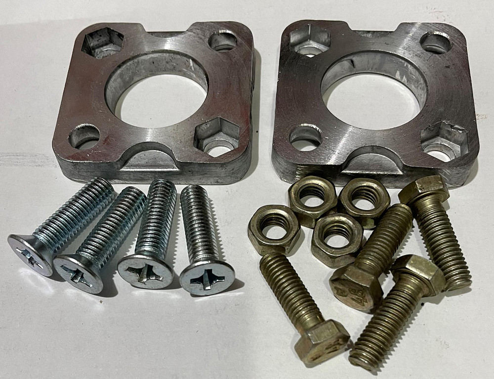Перехідник карбюратора МТ, ДНІПРО, УРАЛ, К-750 (зі старого на новий) (8 болтів) VDKI Киев - изображение 1