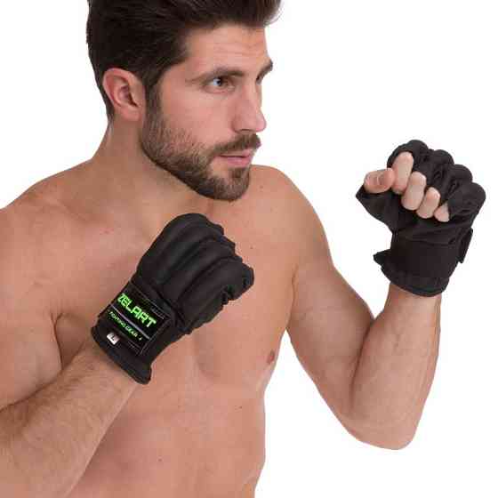 Снарядні рукавички ZELART VL-3087 розмір S-XL Рукавички для боксу та єдиноборств Київ