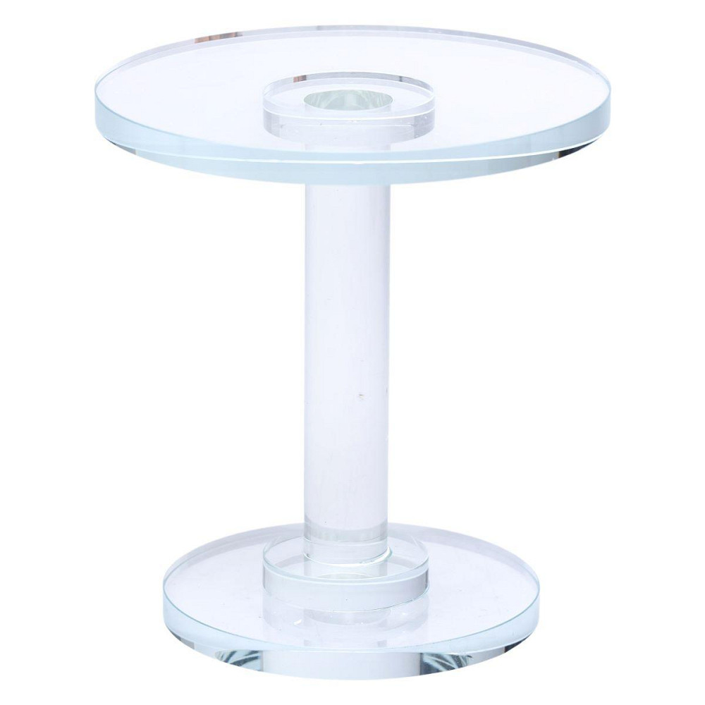 Тортовница стеклянная на ножке 12×13.5 см круглая стойка для торта, капкейков HP-4-69L Киев - изображение 3