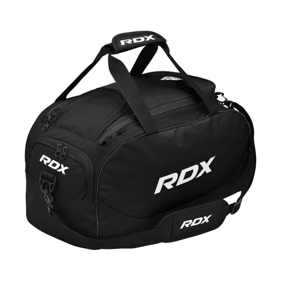 Спортивна сумка RDX R1 Duffel Bag with Backpack Straps Black/White Каменское