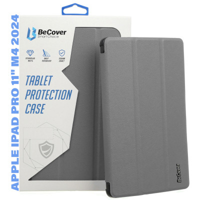 Чехол для планшета BeCover Smart Case Apple iPad Pro 11" M4 2024 Grey (711625) Винница - изображение 1