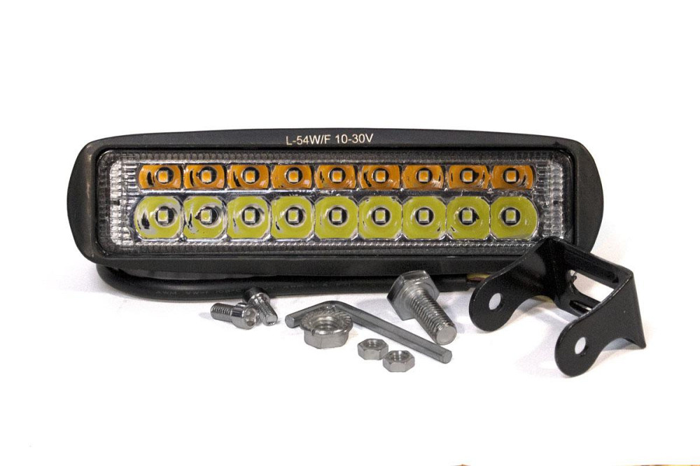 Світлодіодна фара AllLight JR-L-54W 4chip EPISTAR spot 9-30V Харків - фото 2