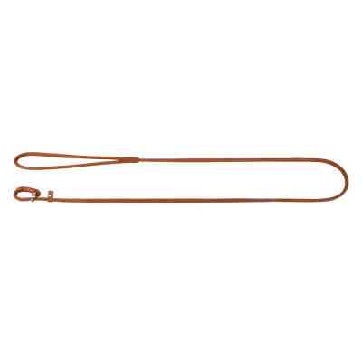 Поводок для собак WAUDOG Soft с QR паспортом круглый Ш 4 мм Д 135 см коричневый (72626) Винница