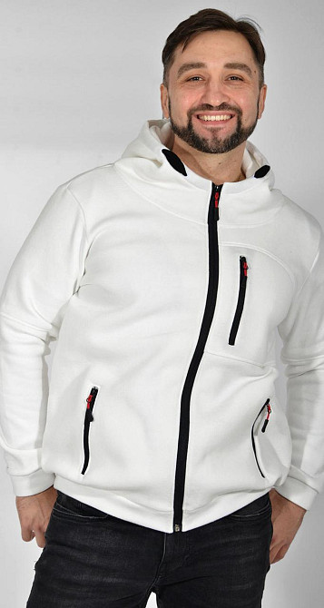 Стильна прогулянкова куртка на флісі (48) Київ - фото 2