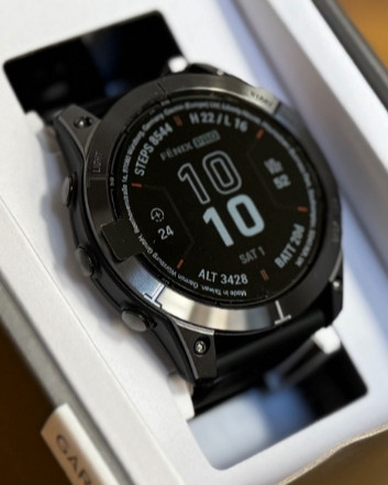 Смарт -Часы :
- Garmin Fenix 7X Pro Solar Slate Gray w. Black Band (010-02778-02) Київ - фото 1