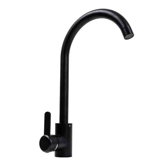 Кухонний змішувач VALESO 7990 NEST Чорний матовий Коломыя