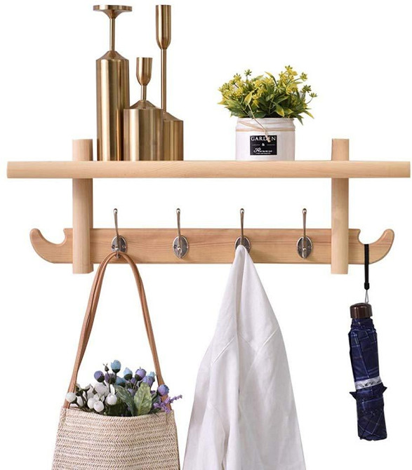 Вішалка для одягу "Брамптон 4" ваніль Миколаїв - фото 1