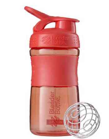 Шейкер спортивний (пляшка) BlenderBottle SportMixer Flip 20oz/590ml Coral Киев