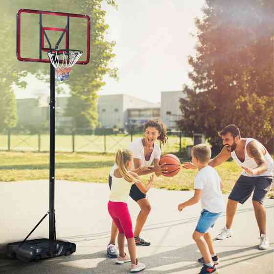 Стійка баскетбольна inSPORTline Baltimore 305 см, чорно-червона Київ