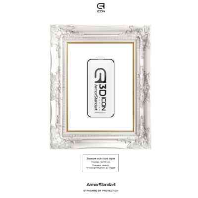 Скло захисне Armorstandart Icon 3D Apple iPhone 17 Pro Max (ARM86214) Вінниця