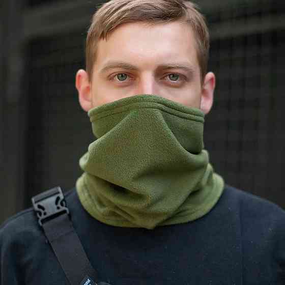 Зимовий теплий бафф Чорний SBR Київ