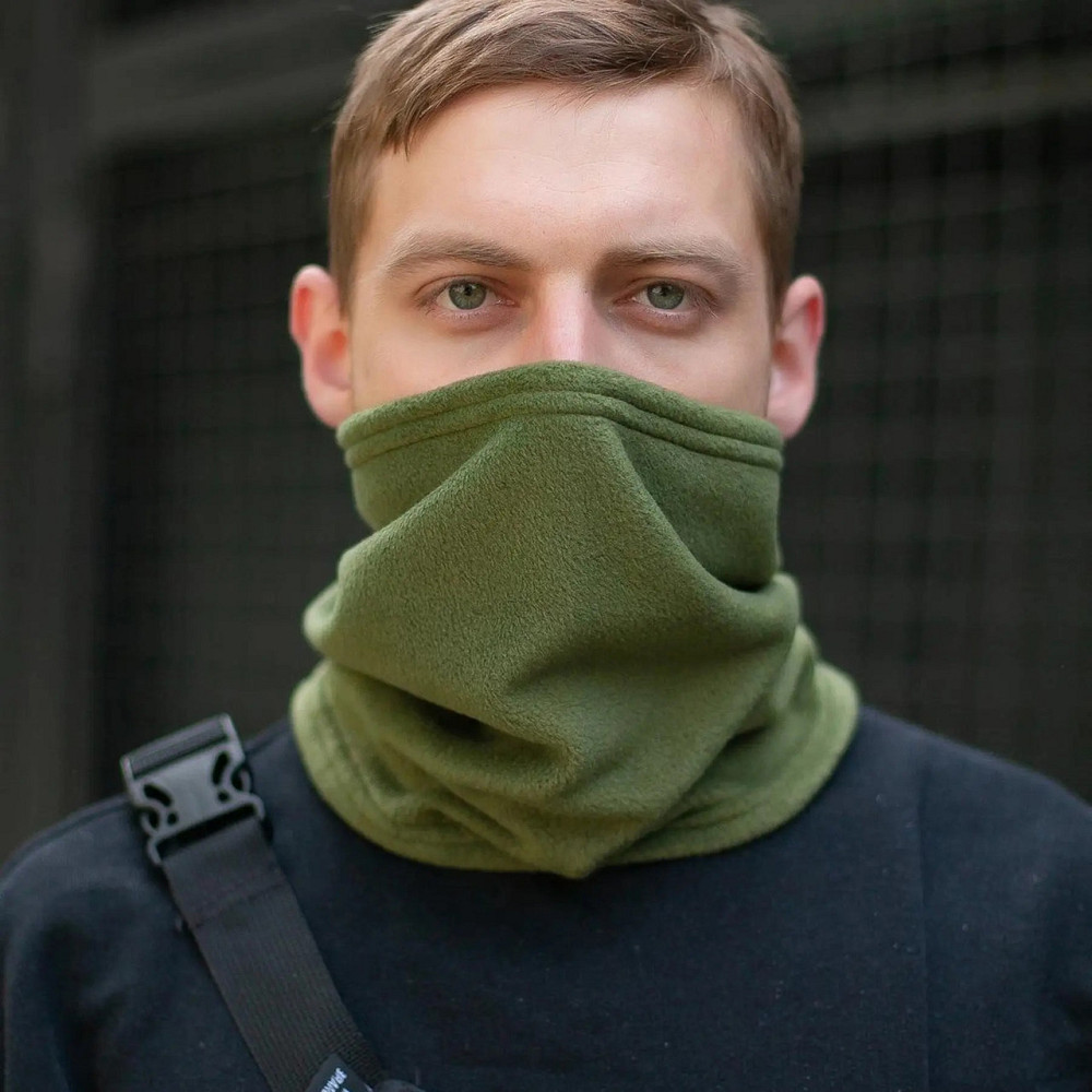 Зимовий теплий бафф Чорний SBR Київ - фото 2