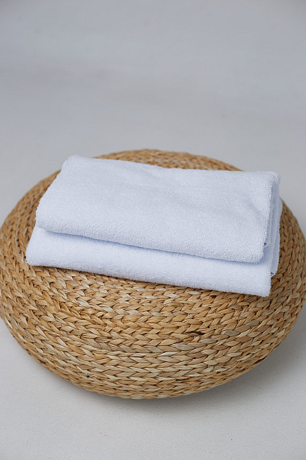 Рушник банний Ideal Textile махровий білий 100х150 см 500 г/м2 (56861196) Чернівці - фото 4