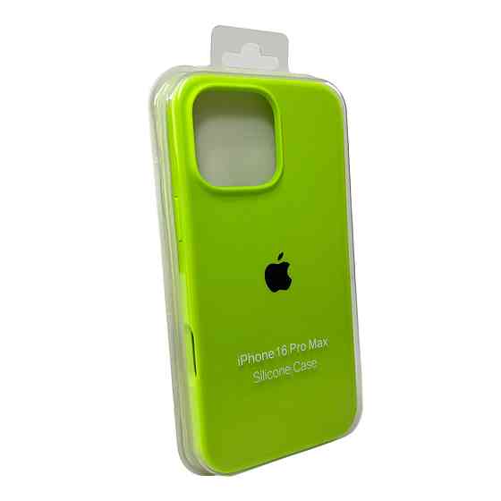 Чохол для смартфона Silicone Full Case AA Open Cam for Apple iPhone 16 Pro Max 24,Shiny Green Киев