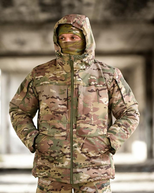 Зимний тактический костюм 5в1 Tаslan мультикам  ВТ6866 Одесса - изображение 12