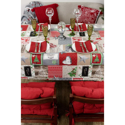 Скатерть Прованс Merry Christmas 180x132 см (4823093451421) Винница - изображение 4