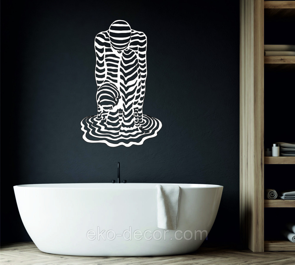 Декоративное настенное Панно «Человек» Декор на стену Білий, 70*44 см Киев - изображение 2