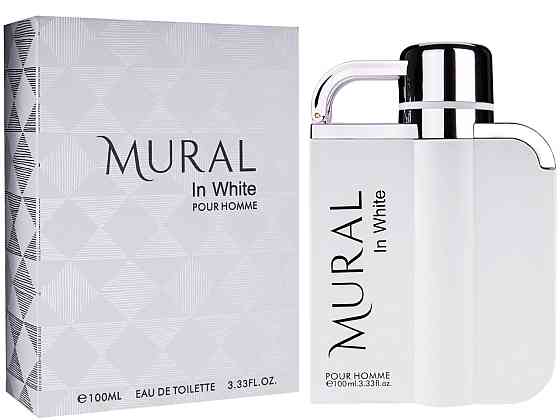Туалетна вода чоловіча Mural in White 100 мл Мурал вайт Запоріжжя