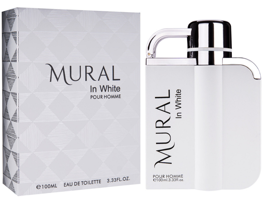 Туалетна вода чоловіча Mural in White 100 мл Мурал вайт Запоріжжя - фото 1