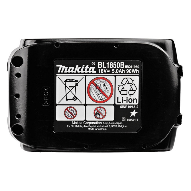 Акумулятор Li-ion Makita 18 В LXT BL1850B (632f15-1) Коломия - фото 4