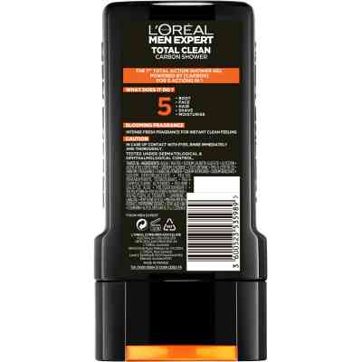Гель для душа L'Oreal Paris Men Expert Total Clean 5 в 1 300 мл (3600523535989) Винница