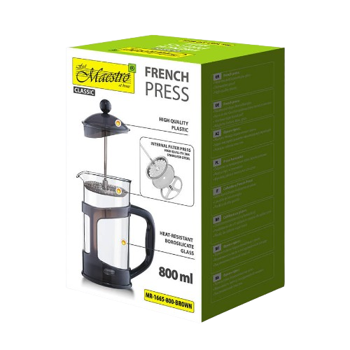 Заварник 800мл коричневий MR-1665-800 Maestro Житомир - изображение 4