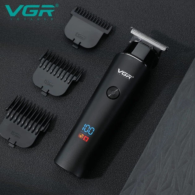 Багатофункціональна акумуляторна машинка для стрижки VGR V-937, Електробритва для LP-452 стрижки голови Київ - фото 10