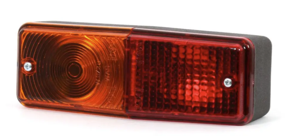 Ліхтар причепа задній комбінований WAS W 072 u, 12V-24V, два контакти Вінниця - фото 1