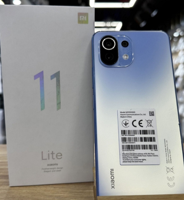 Смартфон: Xiaomi Mi 11 Lite 6/128 Gb Blue Київ - фото 1