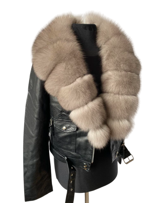 Косуха куртка женская с мехом Песец под Соболь 40 Харьков - изображение 2