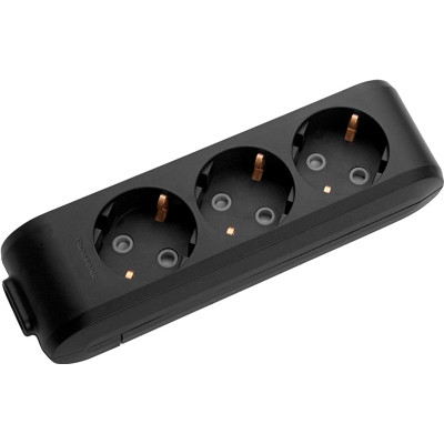 Колодка для удлинителя Panasonic X-tendia 2 гнезда с заземлением (WLTB04302BL-UA) Винница - изображение 1