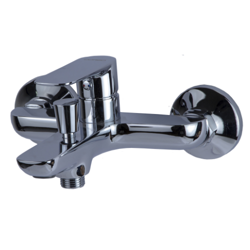 Змішувач Lugano d25мм для ванної литий Corso Житомир - изображение 1