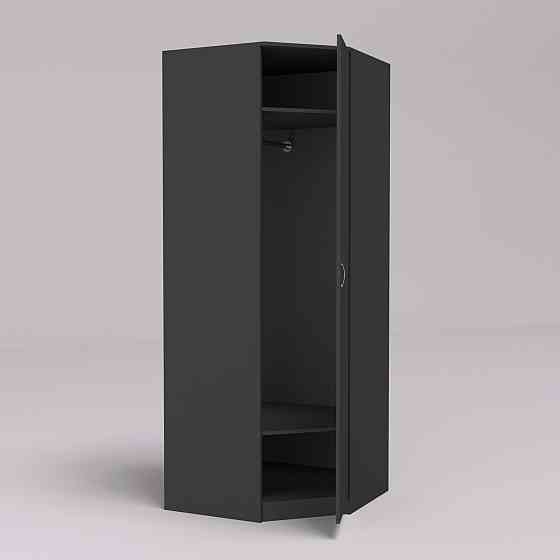 Тумба офісна F-2 кутова, Антрацит, 800/800/2100 Львів