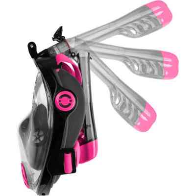 Маска для плавания Aqua Speed Spectra 2.0 9912 чорний, рожевий 247-19 S/M (5908217699121) Винница