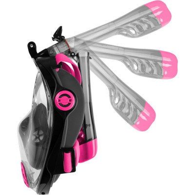 Маска для плавания Aqua Speed Spectra 2.0 9912 чорний, рожевий 247-19 S/M (5908217699121) Винница - изображение 3