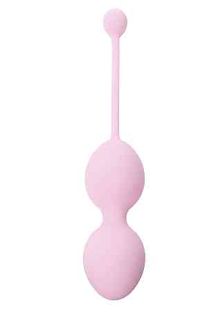 Вагинальные шарики Silicone Kegel Balls 32mm 125g Pink Boss Series Sex Aura Киев